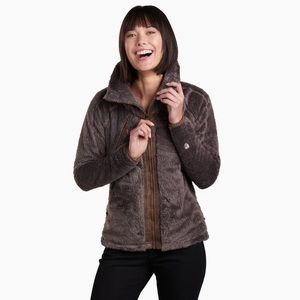 Kuhl Women’s light brown fleece jacket